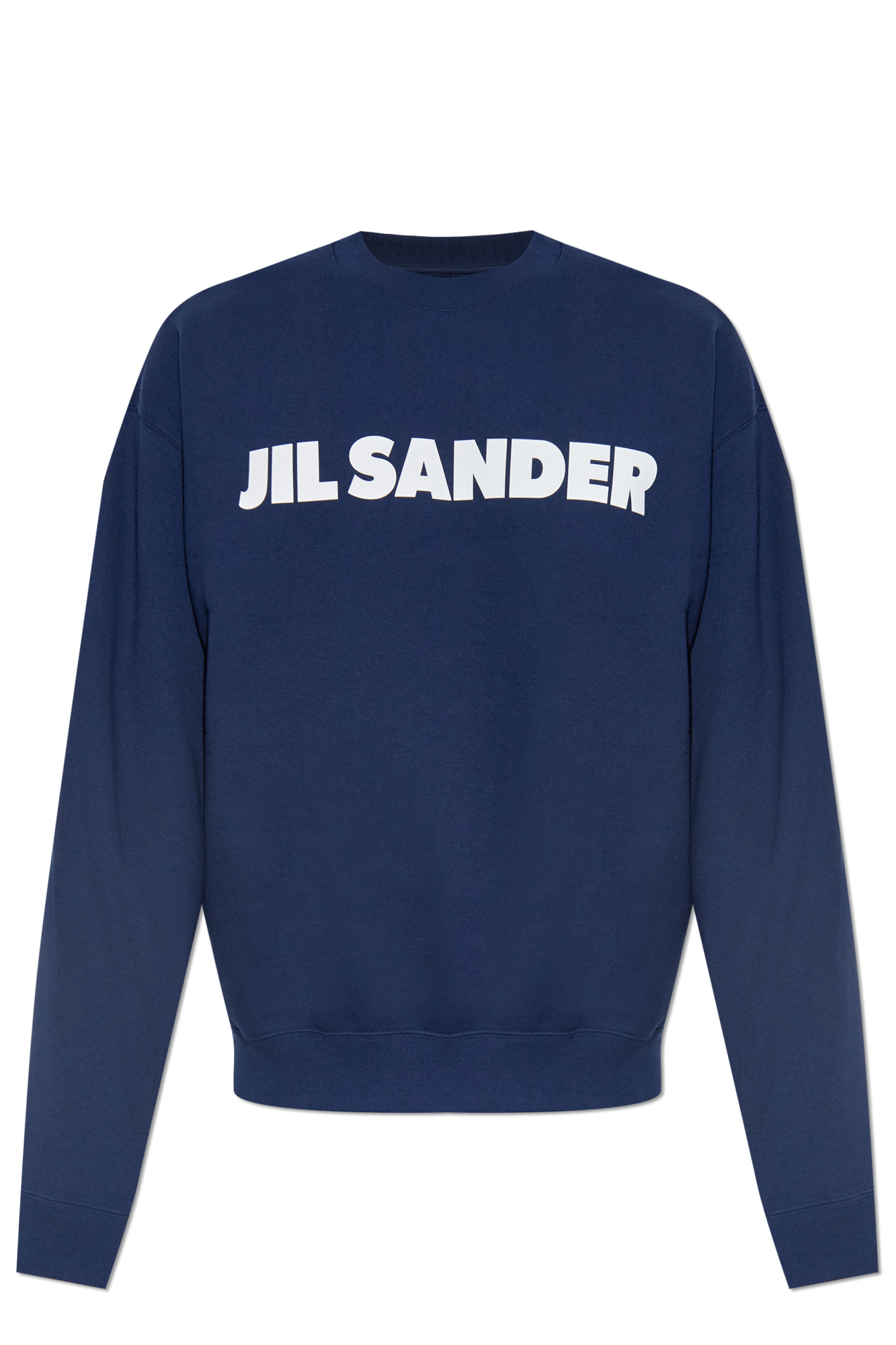 Navy blue Sweatshirt with logo JIL SANDER - Vitkac France